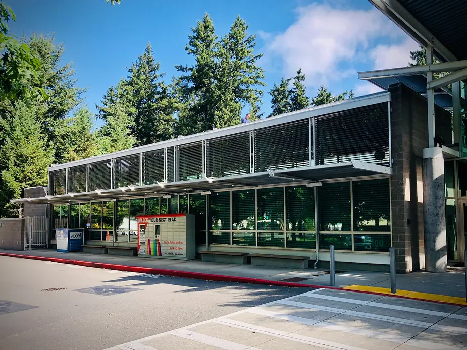 The Covington branch of the King County Library System in Covington, Washington