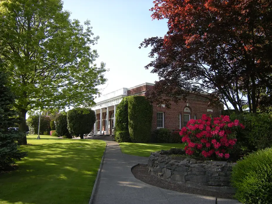 City hall on Griffin Avenue in Enumclaw, Washington