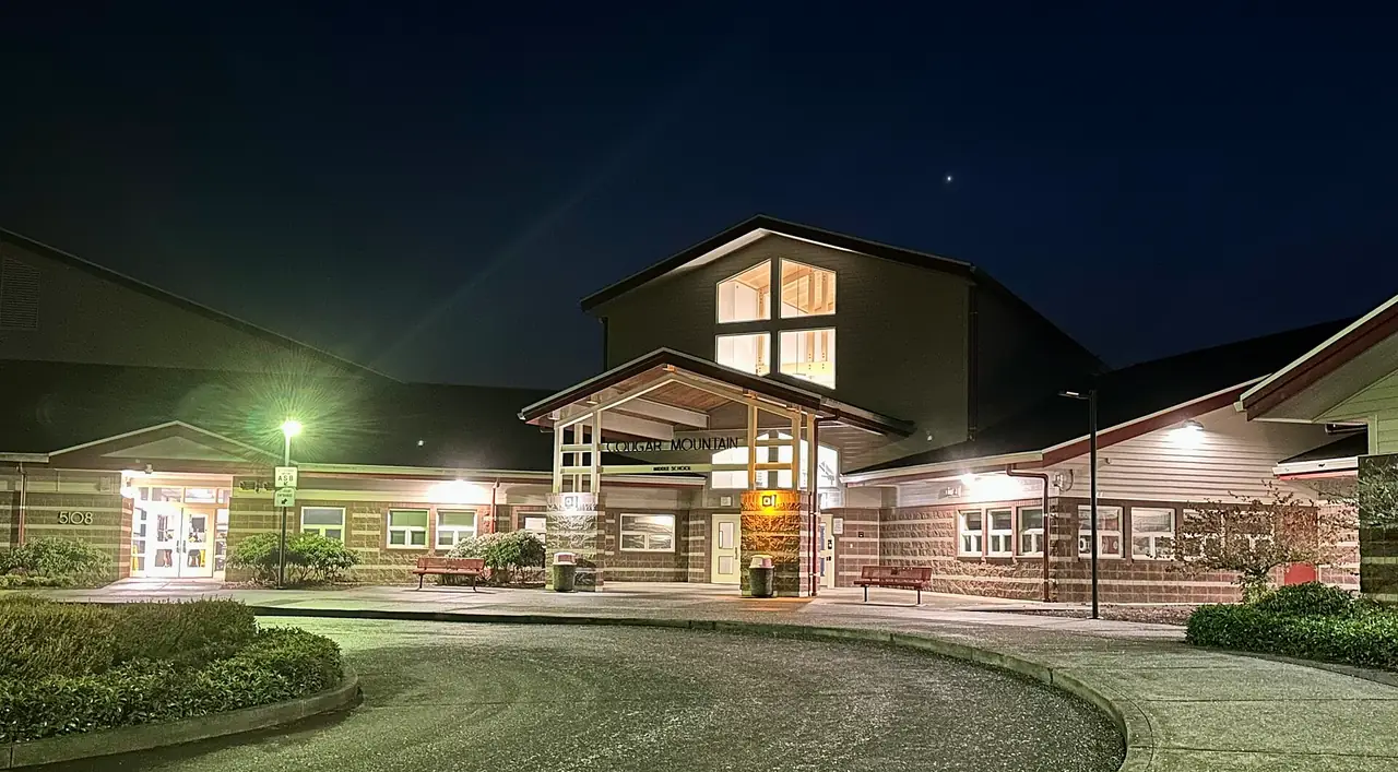 Cougar Mountain Middle School in Graham, Washington