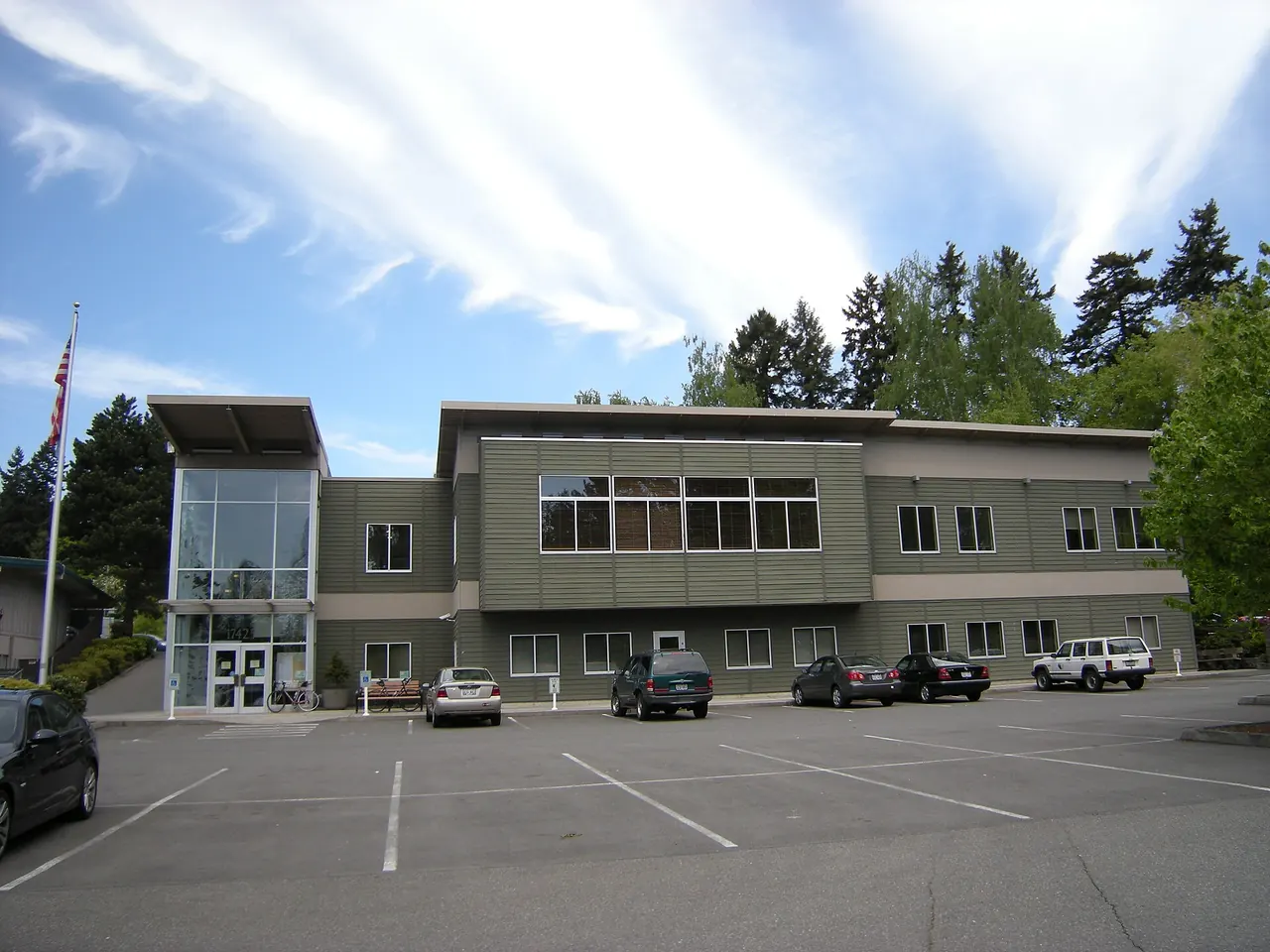 City hall of Lake Forest Park, Washington