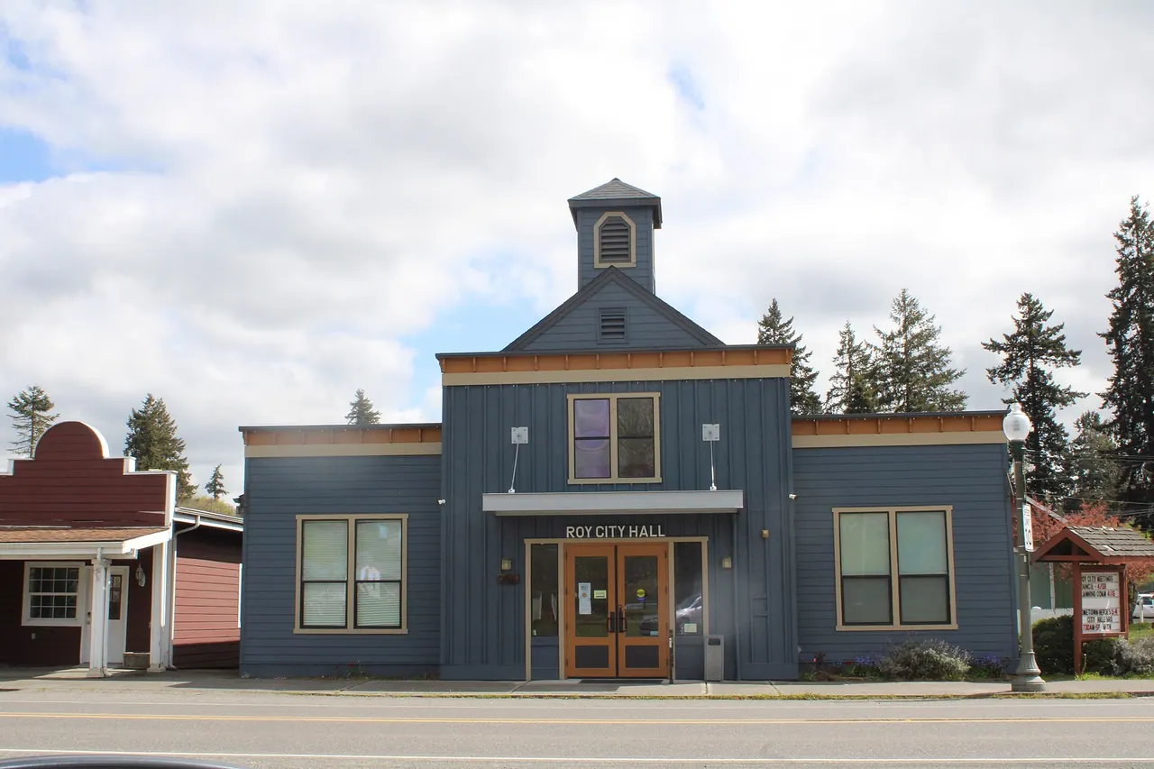City hall of Roy, Washington
